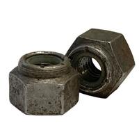 NU516P 5/16"-18 Heavy Nylon Insert Locknut, (NU), Coarse, Low Carbon, Plain